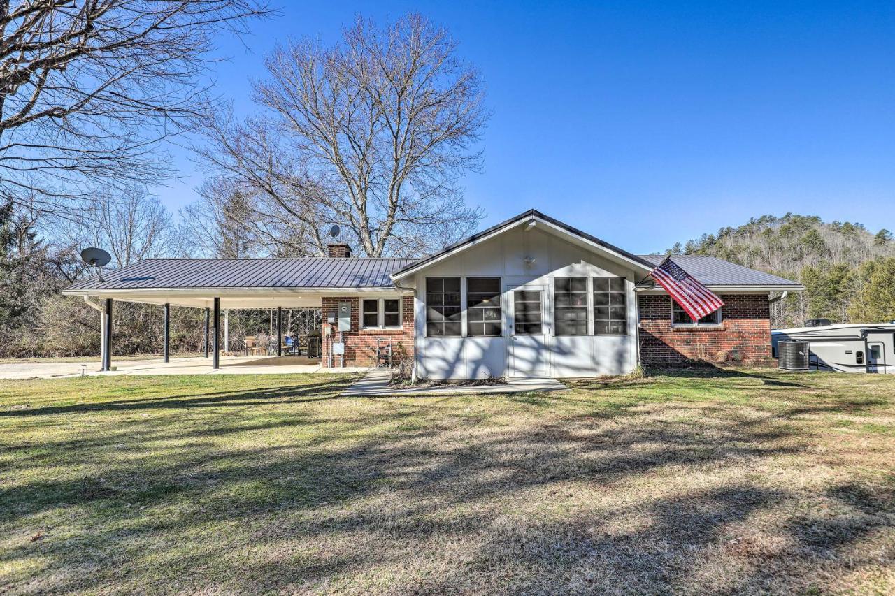 Blue Ridge Mountain Escape With Hot Tub, Grill! Villa Brevard Buitenkant foto